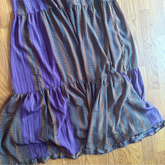 Gold & Silver Paris Maxi Dress (size 1) - designed & purchased in France - Picture 7 of 11